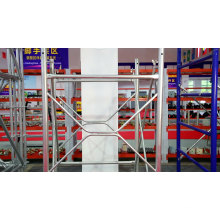 Powder coated 42'x6'4'' walk thru American Frame Scaffolding System